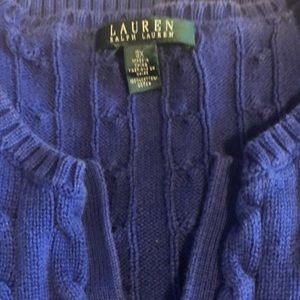 RalphLauren cable knit sweater
